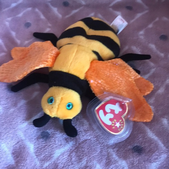 Rare 2001 Ty Original Beanie Babie Buzzie - Picture 1 of 6